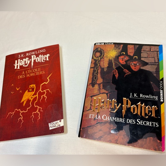 Wizarding World Of Harry Potter Other - Harry Potter Book Set in French